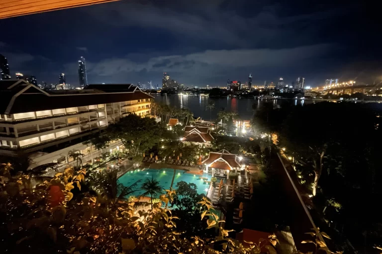 夜のガーデンビュー