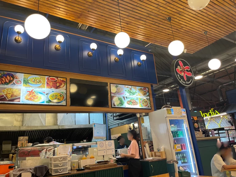 店舗のメニュー