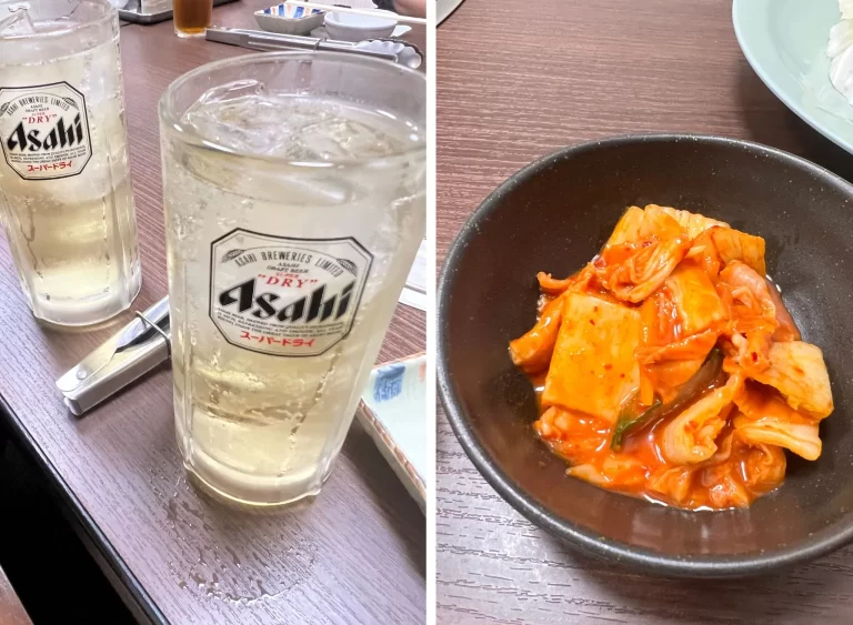 ハイボールとキムチ