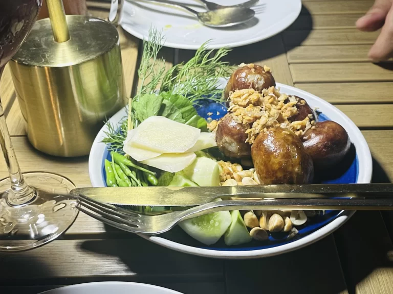 イサーン地方のソーセージ