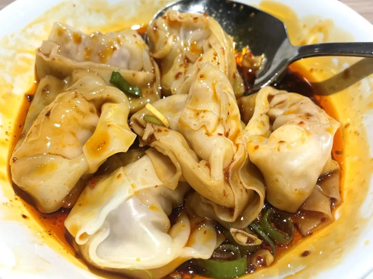 混ぜたワンタン