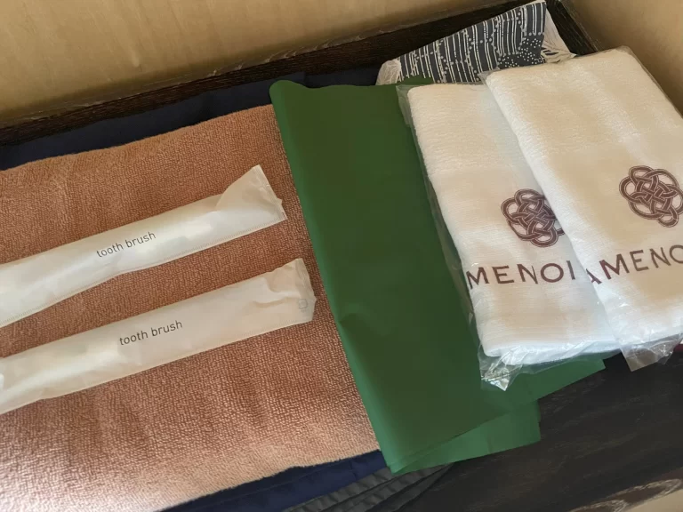 タオル・歯ブラシ