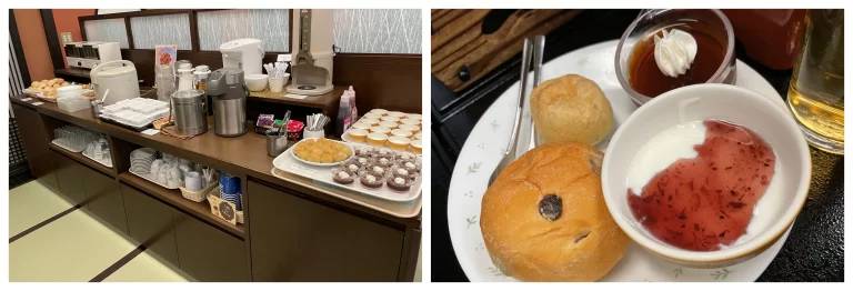 パンやヨーグルト、コーヒーゼリーにシュークリーム