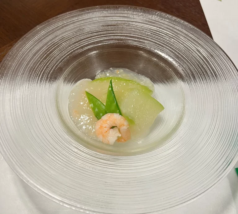 絹の渓谷　碧流　冬瓜