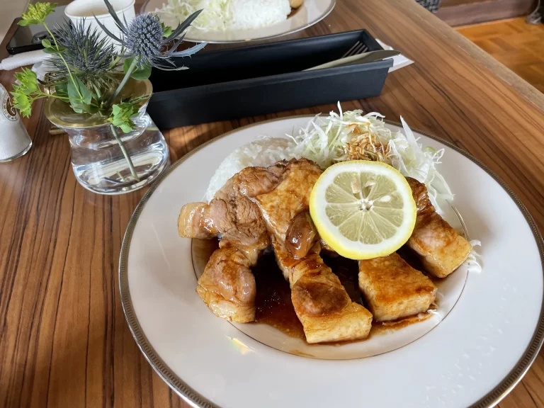 千葉県産ブランド豚肉「林SPFポーク」のトンテキ