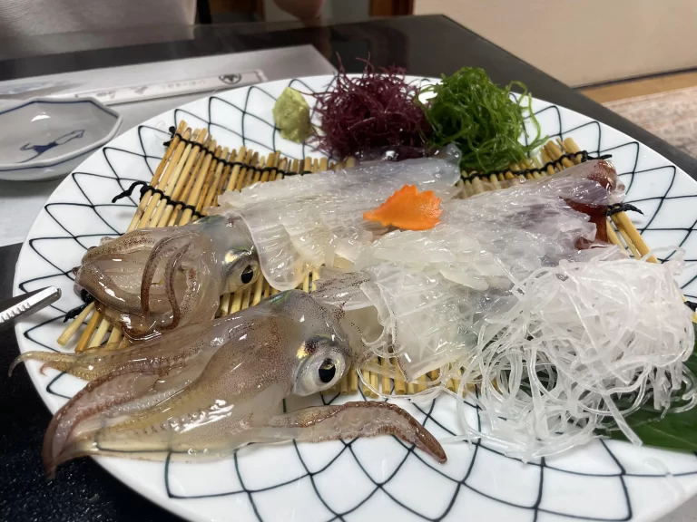 イカの活き造り