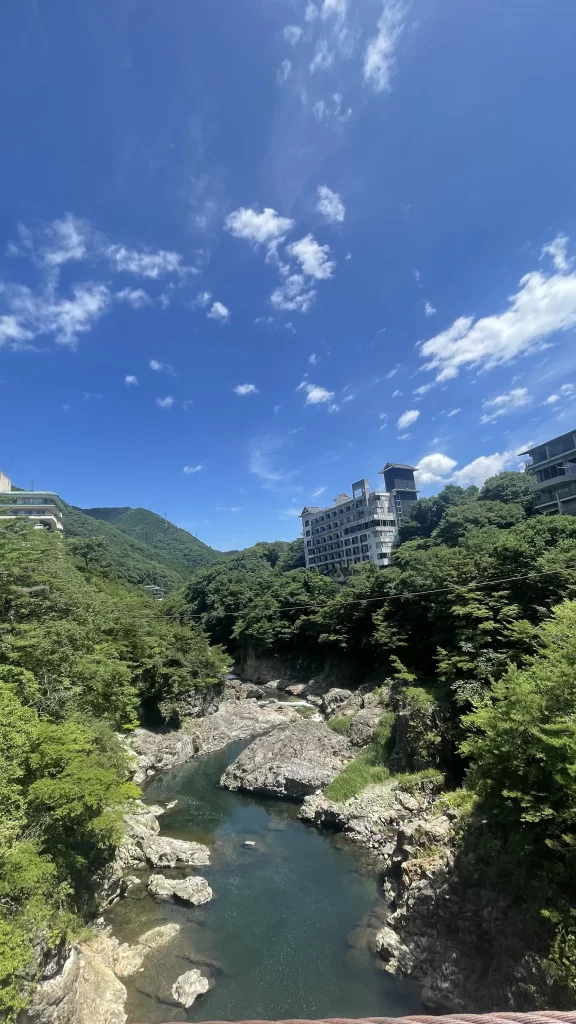 滝見橋からの景色