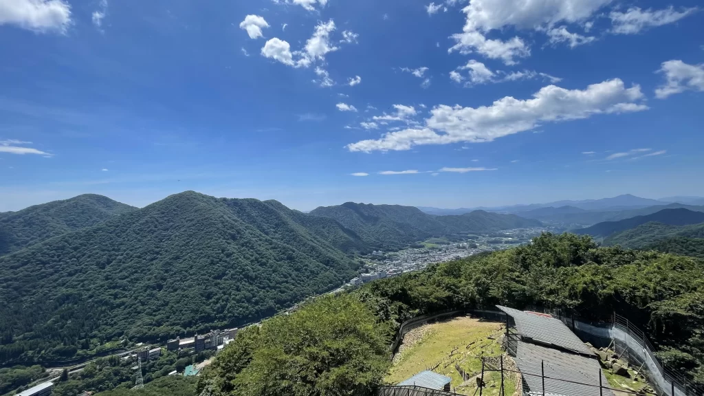 丸山山頂からの景色