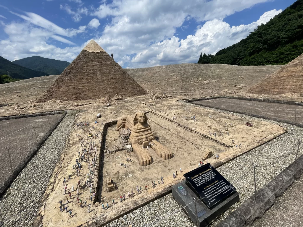 東武ワールドスクウェアのエジプトゾーン