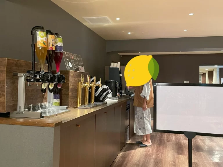 湯上がり処のサーバー