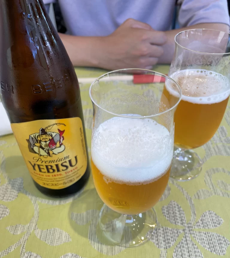 鬼怒川温泉駅前　れすとらん　たしろ　ビール