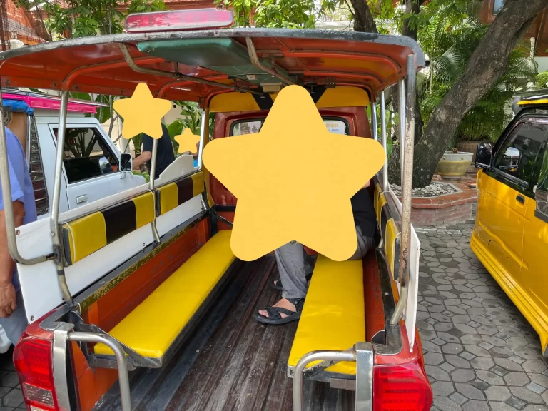 アユタヤで乗ったソンテウ