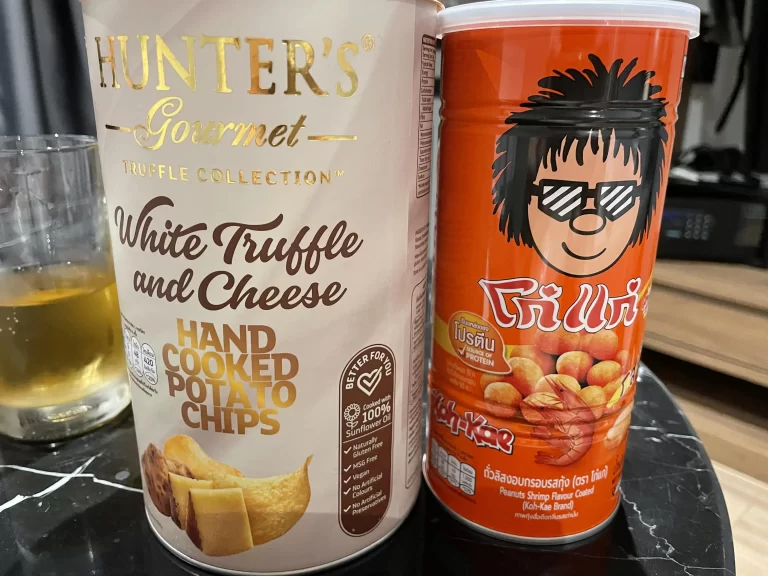 ハンターポテトチップスとコーゲー（Koh kae）ピーナッツ