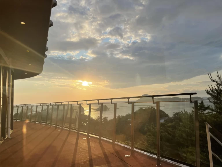 個室からの景色②