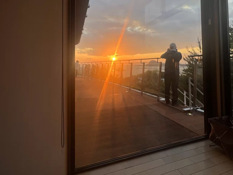 個室からの景色③