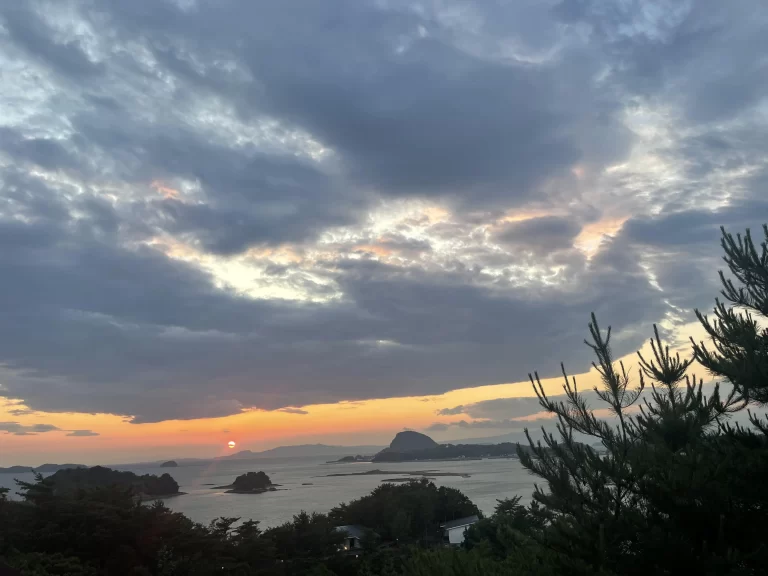 個室からの景色④