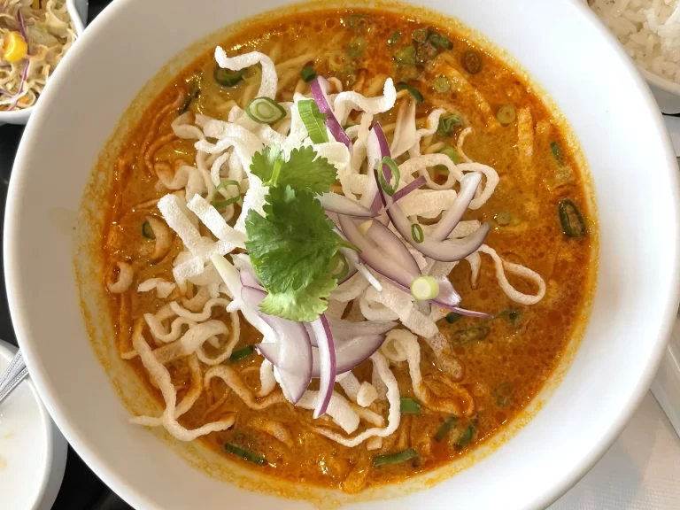 カオソーイのアップ