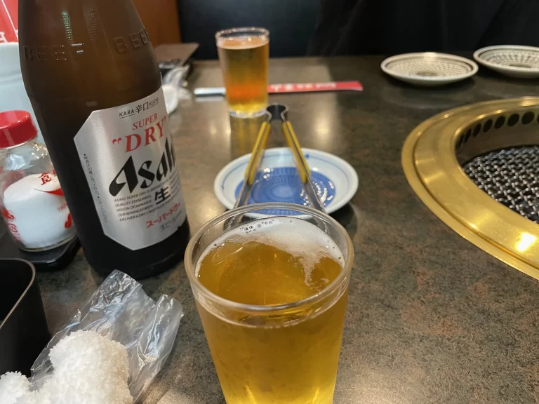 アサヒスーパードライ中瓶