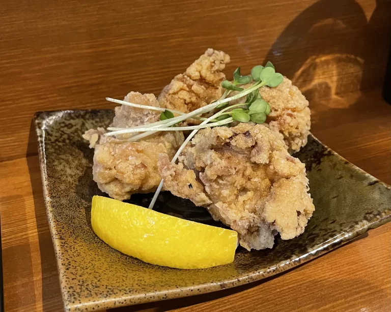 ふだに流唐揚げ