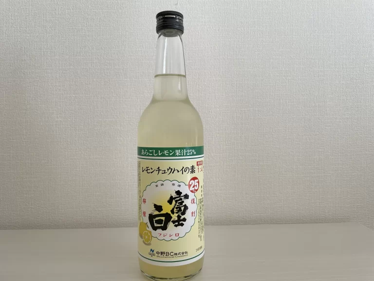 富士白レモンチュウハイの素