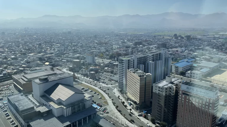 霞城セントラル 展望