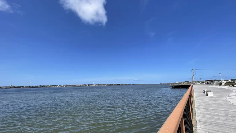 利根川の河口付近