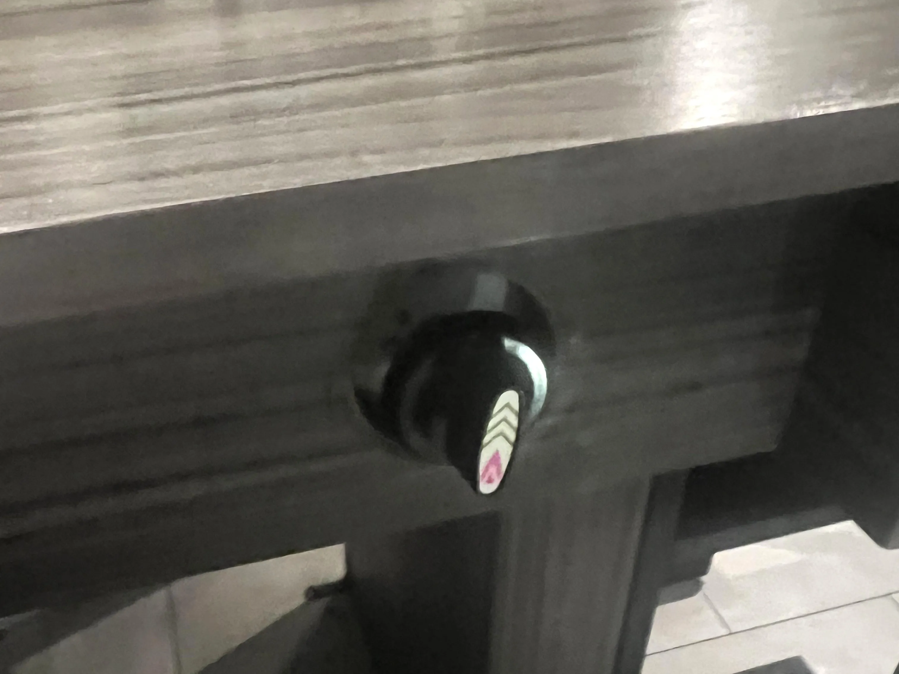 火力調整のつまみ